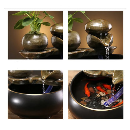 Fontaines à eau chat en Céramique - DecoZen