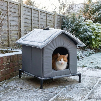 Niche exterieur pour chat - Isolation triple couche