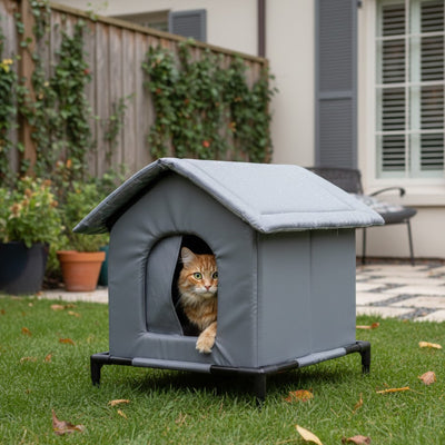 Niche exterieur pour chat - Isolation triple couche