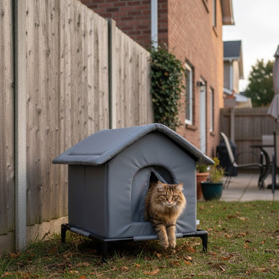 Niche exterieur pour chat - Isolation triple couche