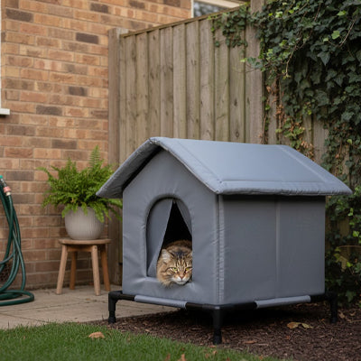 Niche exterieur pour chat - Isolation triple couche