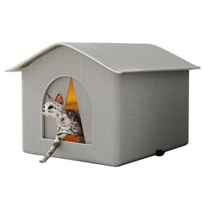 Niche exterieur pour chat - Isolation triple couche