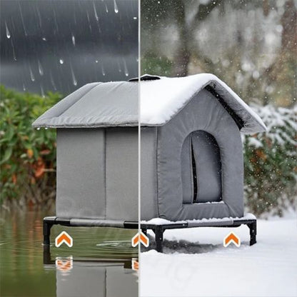 Niche exterieur pour chat - Isolation triple couche