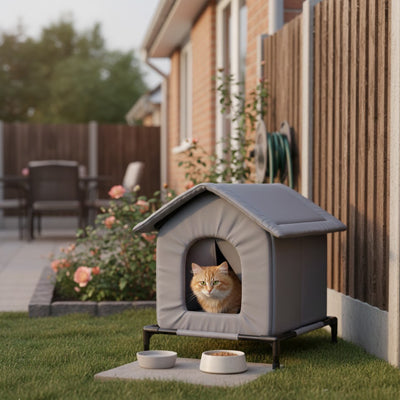 Niche exterieur pour chat - Isolation triple couche