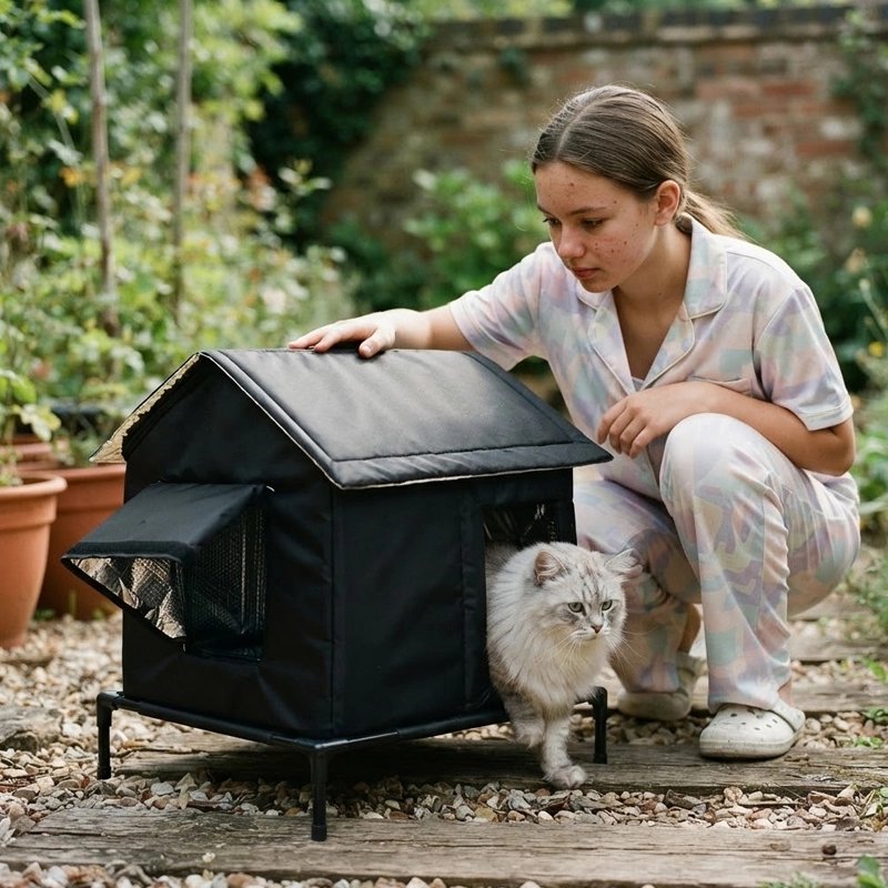 Niche pour Chat extérieur