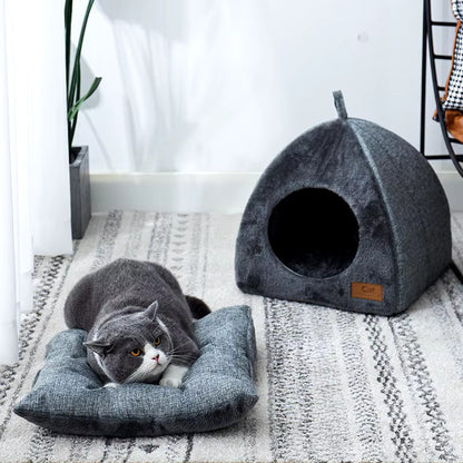 Niche pour chat confortable
