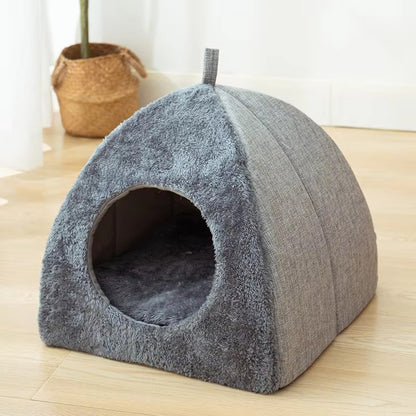 Niche pour chat enveloppante