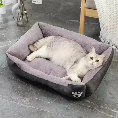 Panier pour chat noir