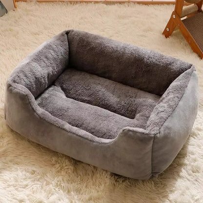 Panier pour chat gris