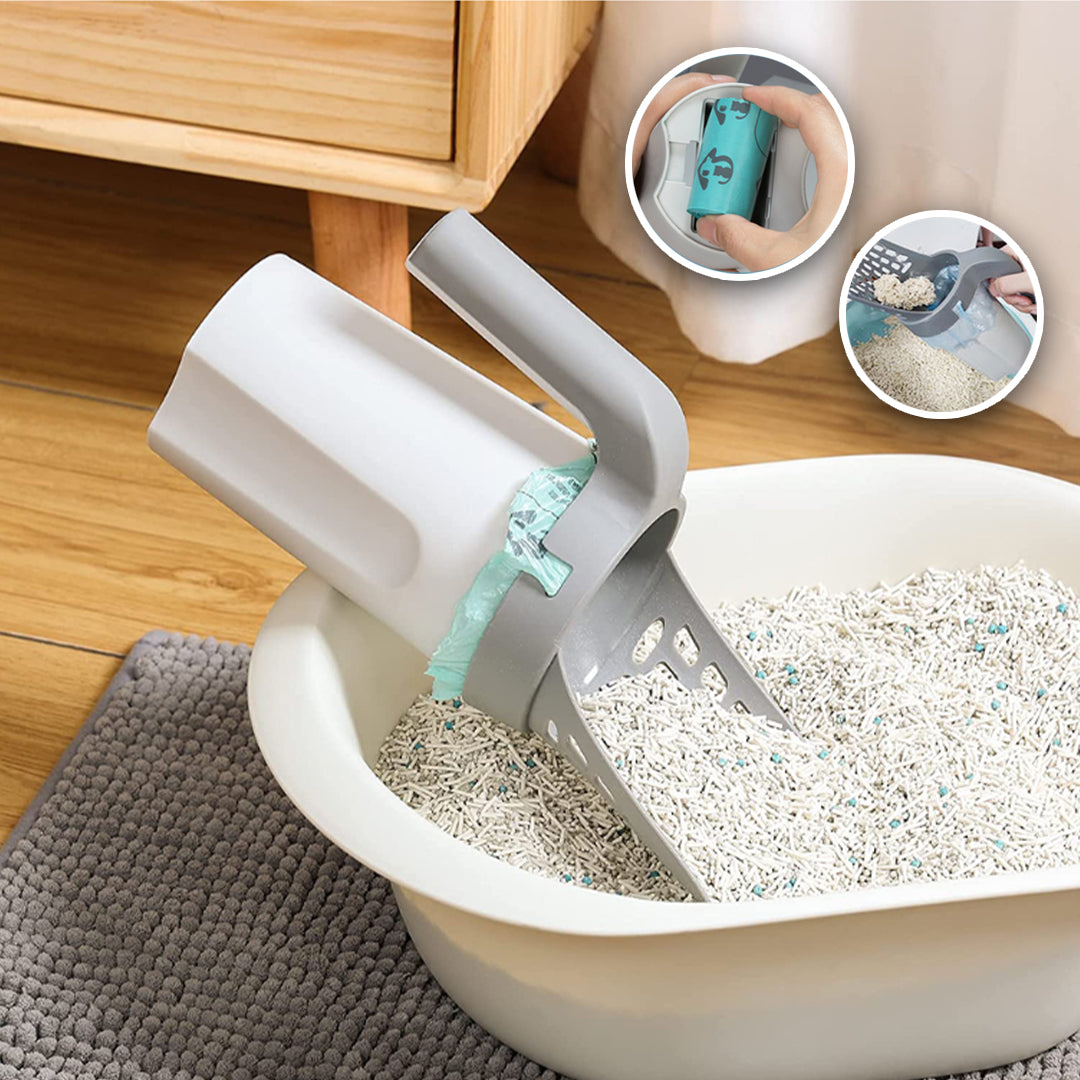 Pelle à litière 3 en 1 - Cat Litter Scooper ™