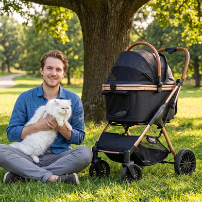 Poussette pour chat​