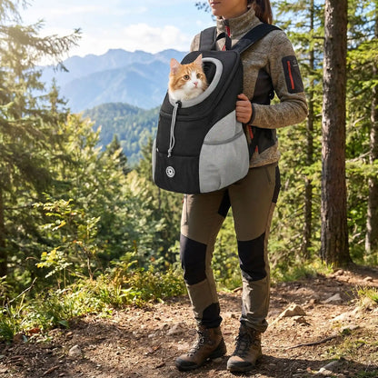 Sac à dos pour transport chat -  Pour randonnée