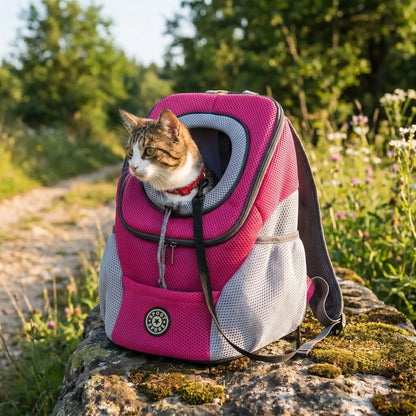Sac à dos pour transport chat -  Pour randonnée