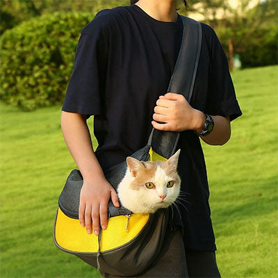 Sac de transport chat mains libres