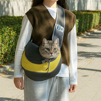Sac de transport chat mains libres