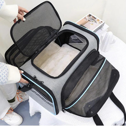 sac de transport pour chat confortable