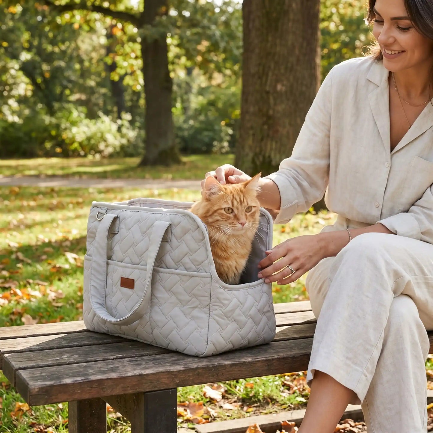 Sac transport chat - Confort, sécurité et style
