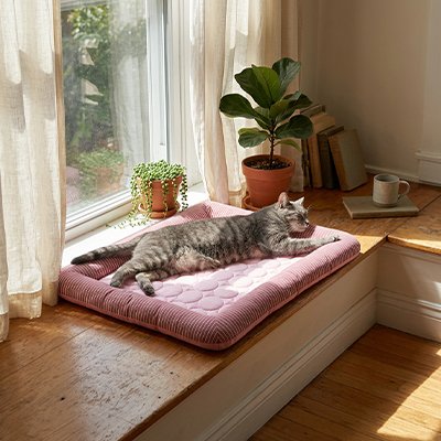 Tapis rafraichissant Chat 