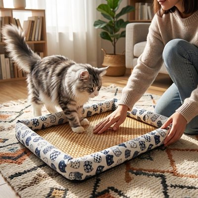 Tapis rafraichissant Chat