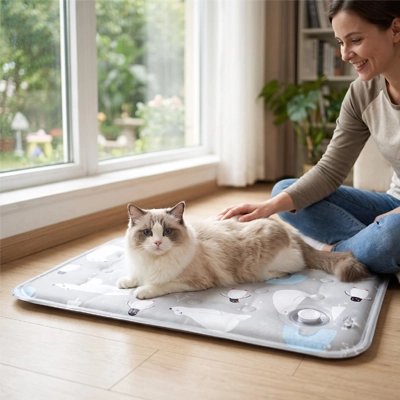 Tapis rafraichissant Chat