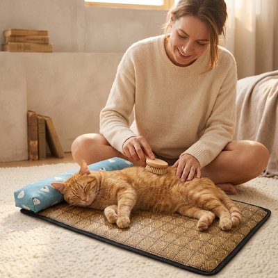 Tapis rafraichissant Chat