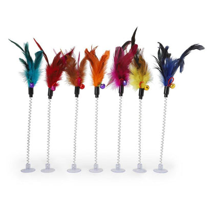 Bâton de plumes avec clochette - ToyStick